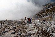 74 Scendiamo dalla cresta sud, dalla via normale d'Arera